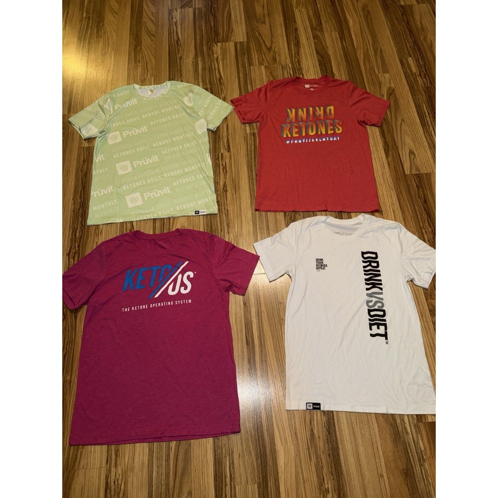 Prüvit Ketone Unisex Sz‎ Medium M T-shirt Graphic Tee Lot